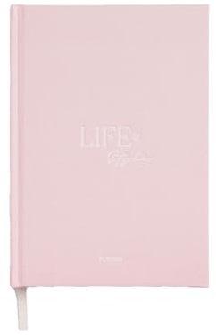 LIFE&STYLE PLANER by Leonie Hanne, Daily Lifestyle Journal für Dankbarkeit, Arbeit und Wellness mit reflektierenden Aufforderungen, Wochenzielplanung, Style Insights, 90-Tage-Planer, undatiert