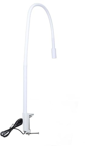 5 W UV Wimpernlicht, Schwanenhals freies Biege UV LED Licht mit Halteklammer Zum Aushärten von UV Wimpernkleber, Wimpernlicht für Nageltechnik (EU-Stecker AC100 bis 240 V 50 60 Hz)