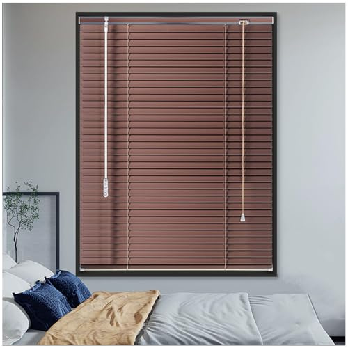 Aluminium Venetian Blinds for Windows, Indoor Horizontal Blinds, Blackout Venetian Shades, Metal Window Blinds 40-150cm/16-59in Wide,WxH-70x160cm/27.5 * 63in