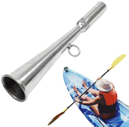 Kleines Lufthorn, Anti-Nebel-Hupe, tragbare Lufthorn, wasserdicht, wasserdicht, abnehmbarer Mundstück, Marine-Horn, Signalpfeife für Marine-Kinder, resp