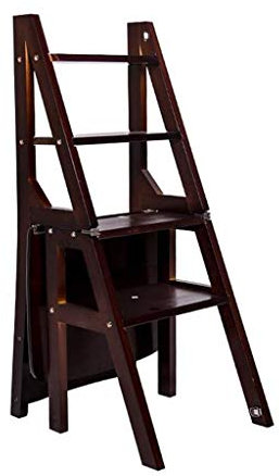 Escabeau, escabeau Portable, escabeau pneumatique Pliable à 4 marches - Escabeau/escalier Multifonction