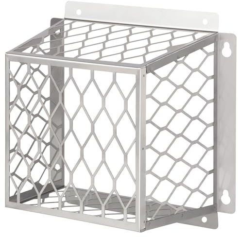 Dryer Exhaust Guard Vent Cover,Dryer Vent Bird Guard for Most 3 to 4 Fan Cover, 7Lx7Wx5H Stainless Steel Ventilation Bird Cage for Bathroom Exhaust Ventilation Fan