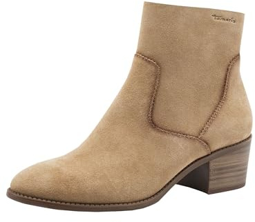 Tamaris dam stövel 1–25329–45 stövletter, beige, 41 EU, Beige, 41 EU