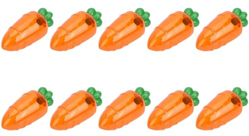 Flaroey Contenitori Regalo A Riempibili A- Scatola Regalo In Plastica A Forma di Carota. per la Caccia Alle Uova di Pasqua, Sorpresa.