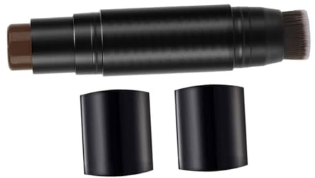 ERINGOGO 2-in-1 Bartfüllstift und Bartformungs Concealer Kunstoff und Kunstfaser Hautfreundlich und Praktisch Eleganter Bartpflege Stift für Dichte und Gepflegte Bärte