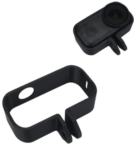 Zhixteu Horisontell ram för DJI Osmo Nano, plastram förlängningsadapter fäste bur infattning hölje skal (endast ram)
