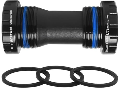 AEYINO Gewinde-Tretlager BSA 68-73 mm für Fahrrad-Tretlager
