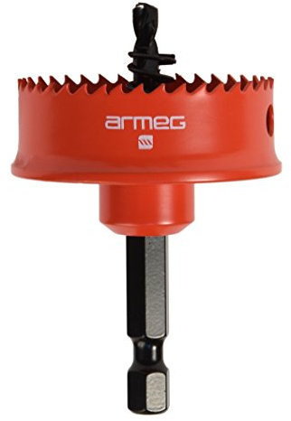 Armeg SSH040 Sheet Steel Hole Saw, Red, 40 mm