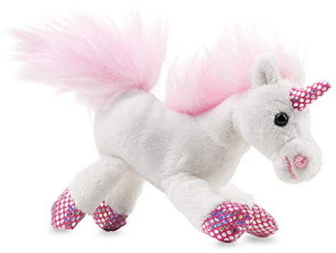 Schaffer 3545 Shiny - Magnete con unicorno, 11 cm, colore: Bianco/Rosa