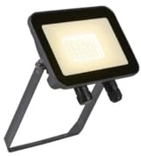 SLV Wand- und Deckenaufbauleuchte FLOODI M/Beleuchtung für Wände, Wege, Eingänge, LED Spot außen, Aufbau-Leuchte Outdoor, Gartenlampe, Decken-Strahler / IP65 3000K 30W 2980lm anthrazit