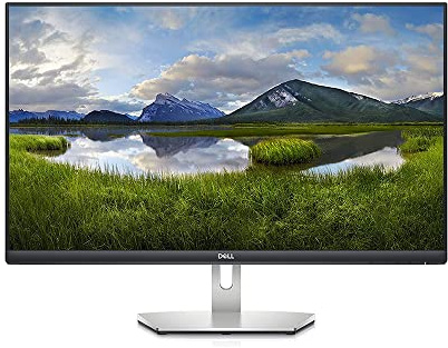 2022 Dell S2721D 27 QHD IPS LED-backlit LCD Monitor, 2560x1440 Resolution, AMD FreeSync, 75Hz Refresh Rate, 16:9 Aspect Ratio, 178 Degrees Viewing Angles, 16.7 Million Colors, HDMI& DisplayPort, Gray