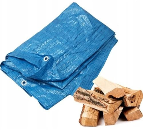 Bâche de protection en tissu de 6 x 12 m - Pour l'extérieur - Convient pour les meubles de jardin - En bois - Pour la construction et les meubles de jardin
