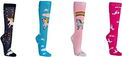Wowerat Unisex Kinder Kniestrümpfe Tier Motive Kniestrümpfe Tier Motive