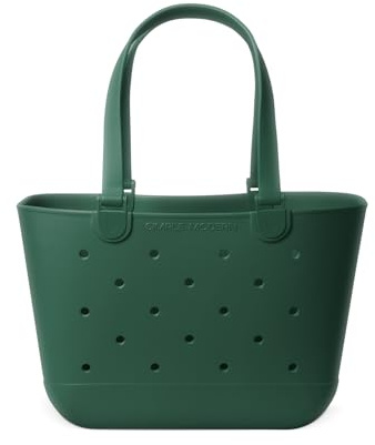 Simple Modern Waterproof Rubber Beach Bag | Large | Green