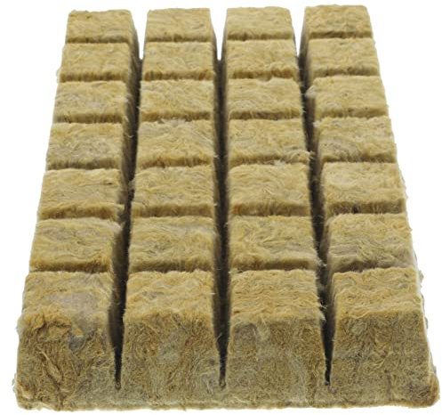 Milisten Mineralwolle Startwürfel 36x36x40mm für Pflanzenkeimlinge