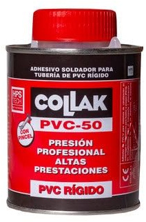 Suinga Cola Adhesiva Soldadora para PVC Rígido PVC-50 | Pegamento para Tuberias 250 ml
