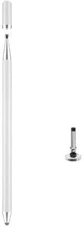 Samsung Galaxy Tab A9/A8/A7 Stylus Pen - Universal High Sensitive S Pen for iPad, Fire Tablet, Android Tablet, All Touch Devices (White)