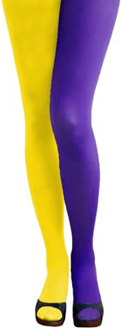 Oblique Unique Strumpfhose für Damen Mädchen - Einheitsgröße - Kostüm Accessoire für Halloween Fasching Karneval Motto Party