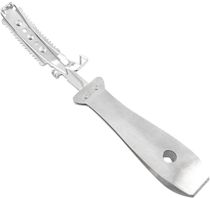 TOYANDONA Stainless Steel Pig Hair Remover Tool Multi-functional Animal Hair Scraper for Kitchen Use for and Supermarkets Durable and Efficient Shaving Device