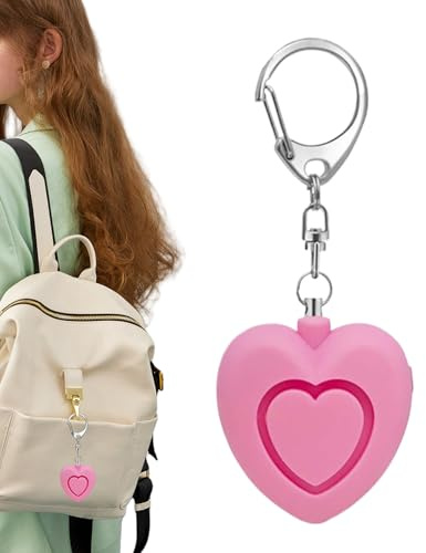 Allarme Portachiavi Protezione Luminosa A Forma Di Cuore