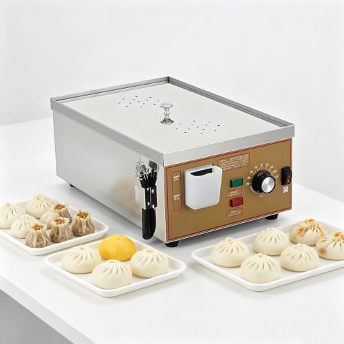 Vaporiera Elettrica per Dim Sum, Vaporiera Elettrica Professionale 2holes