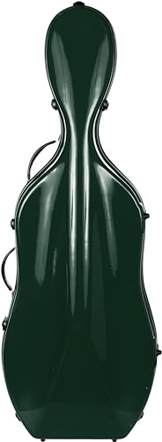 Cellokoffer Fiberglass 4/4 Excellent grün M-case