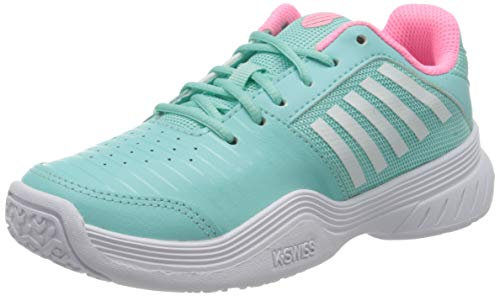 Dunlop Herren KS TFW COURT EXPRESS OMNI-BLUE/PINK/WHITE-M Sneaker, 33 EU