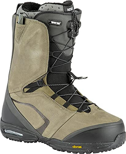 Nitro El Mejor TLS ´22 Botas de Snowboard, Hombre, marrón y Negro, 290