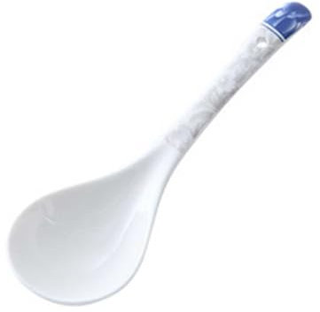 Dessertlöffel 2 Stück weiße Suppenkelle aus Porzellan mit langem Griff, Schöpflöffel for Eintopf, Soße, große Küchenkellen for Kochen, Rühren, Gießen, Schöpfkellen for Servieren Kaffeelöffel(A)