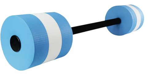 Aqua Fitness Dumbbells – 75x15cm Long Barbell, 50.5x15cm Short Water Dumbbells, Swimming Pool Exercise Weights, EVA+ABS Training Tools, Water Aerobics Gym Accessories | Postpartum Recovery