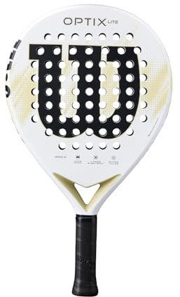 Wilson Optix V2 Lite Padel Racket - White