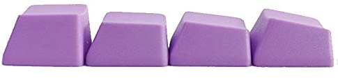 TuToy 4 Stücke A Set Blank R1 R2 R3 R4 Mehrere Farbe Pbt Thick OEM Profil Tastenkappen Für Mechanische Tastatur - Lila