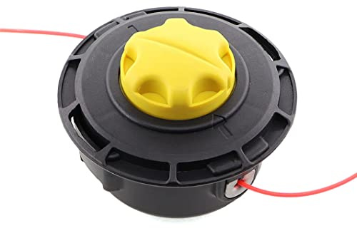 MCHNIC Doppelfadenkopf Fadenkopf Fadenspule Mähkopf Tippautomatik M10x1,25 Links für Fuxtec Rasentrimmer Motorsense FX-MS152 FX-MT152 FX-PS152