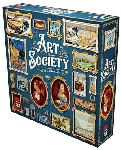 Mighty Boards | Art Society | Board Game | Ages 10+ | 2-4 Players | 30-60 Minutes Playing Time