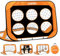 Jubilin Fussballtor Sets, Pop Up Fußballtor Kinder, 4 Modi Fussballtore Für Garten Kinder Erwachsene, Faltbar Fussball Tor mit Tragetasche für Garten, Park, Strand