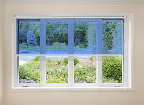 Rollos Reflektierender, Einseitig Getönter Fensterrollo Für Büro/Balkon/Badezimmer, Verspiegelter Sichtschutz Mit Silberner Rückseite Und Hardware-Set, Breite 180 170 160 150 Cm ( Color : W x H , Size