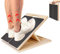 Professionelles Schrägbrett aus Holz, Tragbares Wadendehner Verstellbarer Mobility Board mit Tragegriff Wadentrainer Slantboard für Kniebeugen Muskeldehnung Multifunktionaler Wadenstrecker