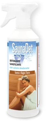 Limpiador y Desinfectante para sauna a base vegetal – saunadet 500 ml ENVÍO immediata