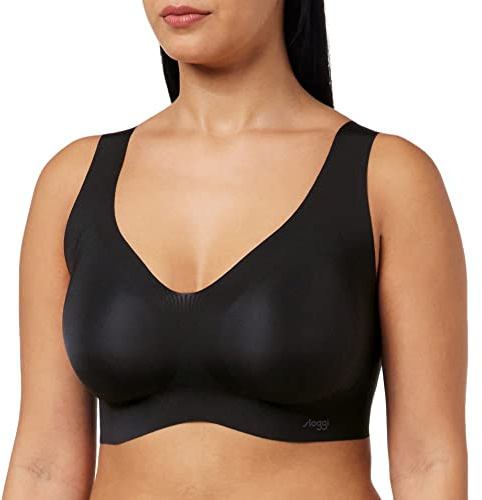 sloggi Donna Zero Feel Bralette Ex, Nero, XS