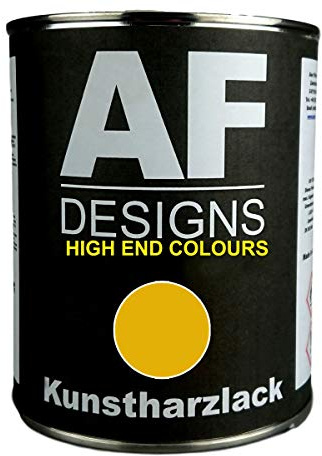 Alex Flittner Designs - Vernice per auto in resina artificiale, 1 l, colore: Giallo