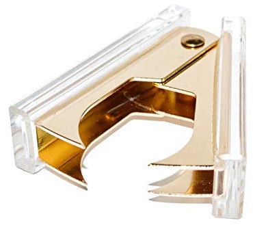 Dany Marcus Heftklammerentferner Gold Acryl