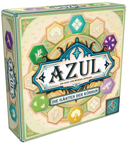 Next Move Games, Azul – Die Gärten der Königin, Familienspiel, 2-4 Spieler, Ab 10+ Jahren, 45-60 Minuten, Deutsch