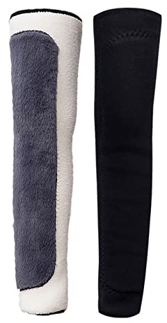 Dicke Kniewärmer Winter Kniebandage mit Wollefutter Warm Knieschützer Thermo Knieorthese Damen Elastische Komfort Wolle Beinwärmer Warm Lange Knieschoner Wärmetherapie rutschfest Knieprotektor