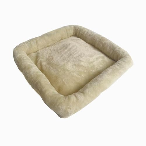 SHENGOCASE Cat Tree Tower Accessories Replacement Parts Top Cushion Bed Cover for Cat Perch with Elastic Band (13.8 x 13.8, Beige)