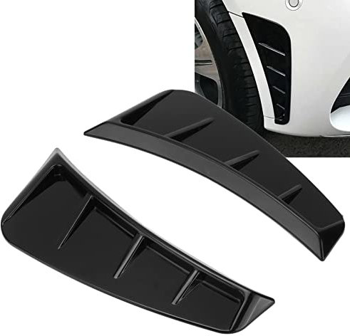 Fentes latérales d'aile en ABS pour décoration de voiture