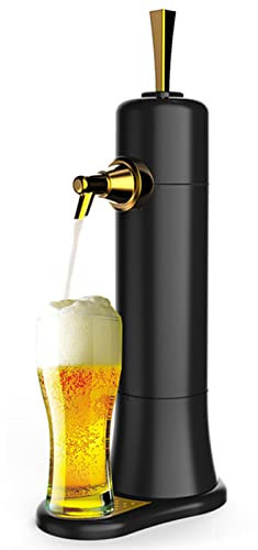 Dispensador de cerveza portátil, espuma de cerveza, espuma ultrafina, cerveza de barril de lata o botella para los amantes de la cerveza, día del padre, cumpleaños