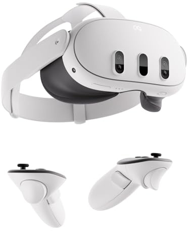 Meta Quest 3 128Gb – bahnbrechende mixed Reality – leistungsstarke Technologie (Generalüberholt)