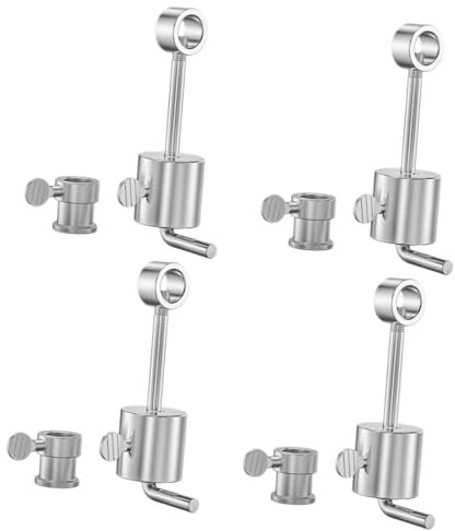 HANABASS 4ensembles Poids Équilibrage Pour Rôtissoire Inoxydable Accessoire De Barbecue Électrique Poids Pour Brochette Support Stable Pour Cuisson Uniforme