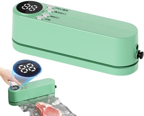 Sigillatrice per sacchetti - Macchina sottovuoto per alimenti, Sigillatrice sottovuoto ricaricabile con 3 modalità di di sigillatura | Strumento portatile per sigillare sacchetti di alimenti