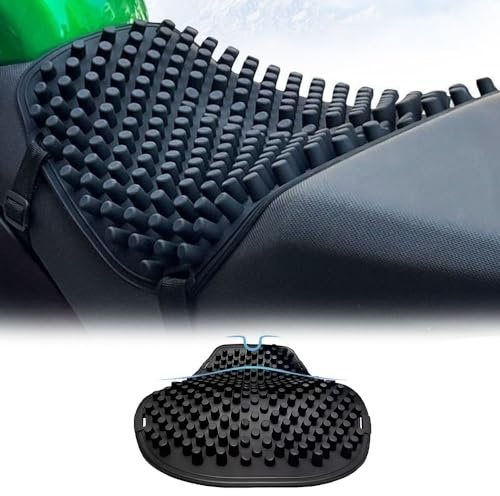 Coussin de Selle Moto pour BMW F 650 GS F 650GS F650 GS 2004 2005-2007, Silicone Couvre Selle Moto Amortissant Les Chocs et Antidérapant pour la Conduite Longue Distance